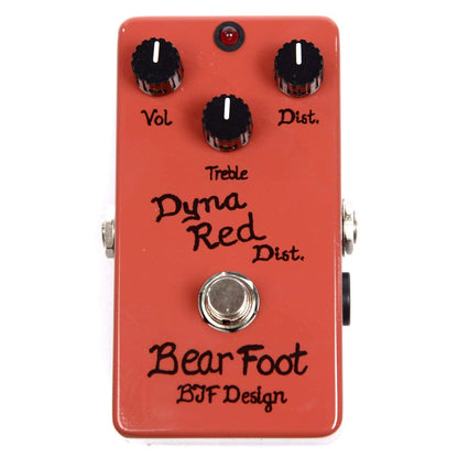 BearFoot Dyna Red Distortion Classic Effects and Pedals / Overdrive and Boost