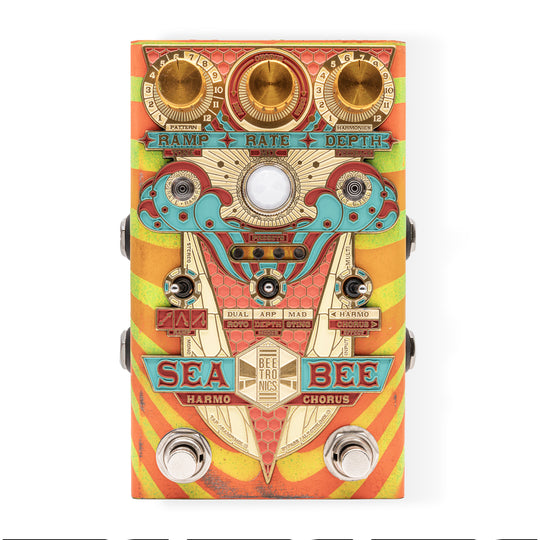 Beetronics Custom Shop #080 Seabee Harmochorus Pedal Effects and Pedals / Chorus and Vibrato