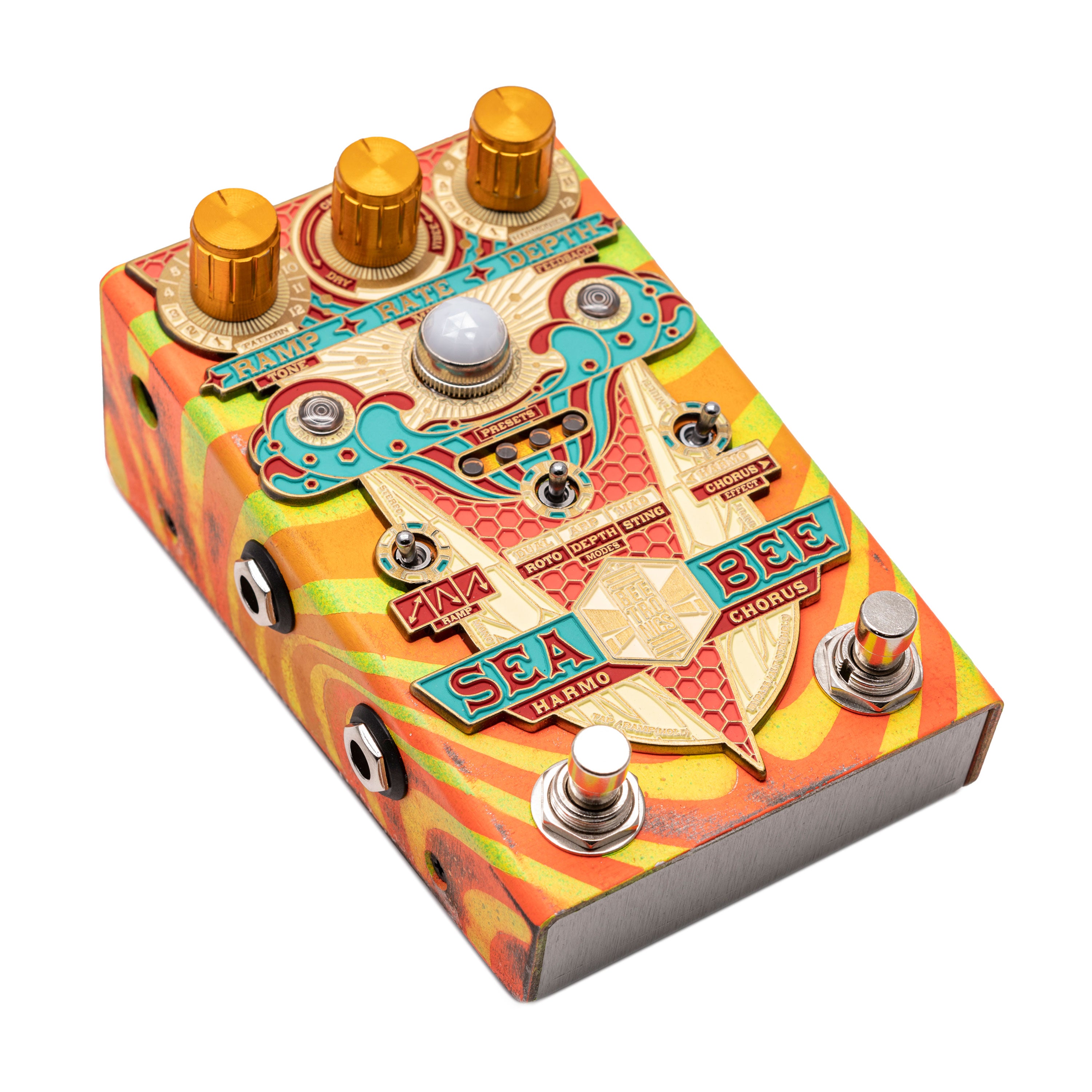 Beetronics Custom Shop #080 Seabee Harmochorus Pedal Effects and Pedals / Chorus and Vibrato