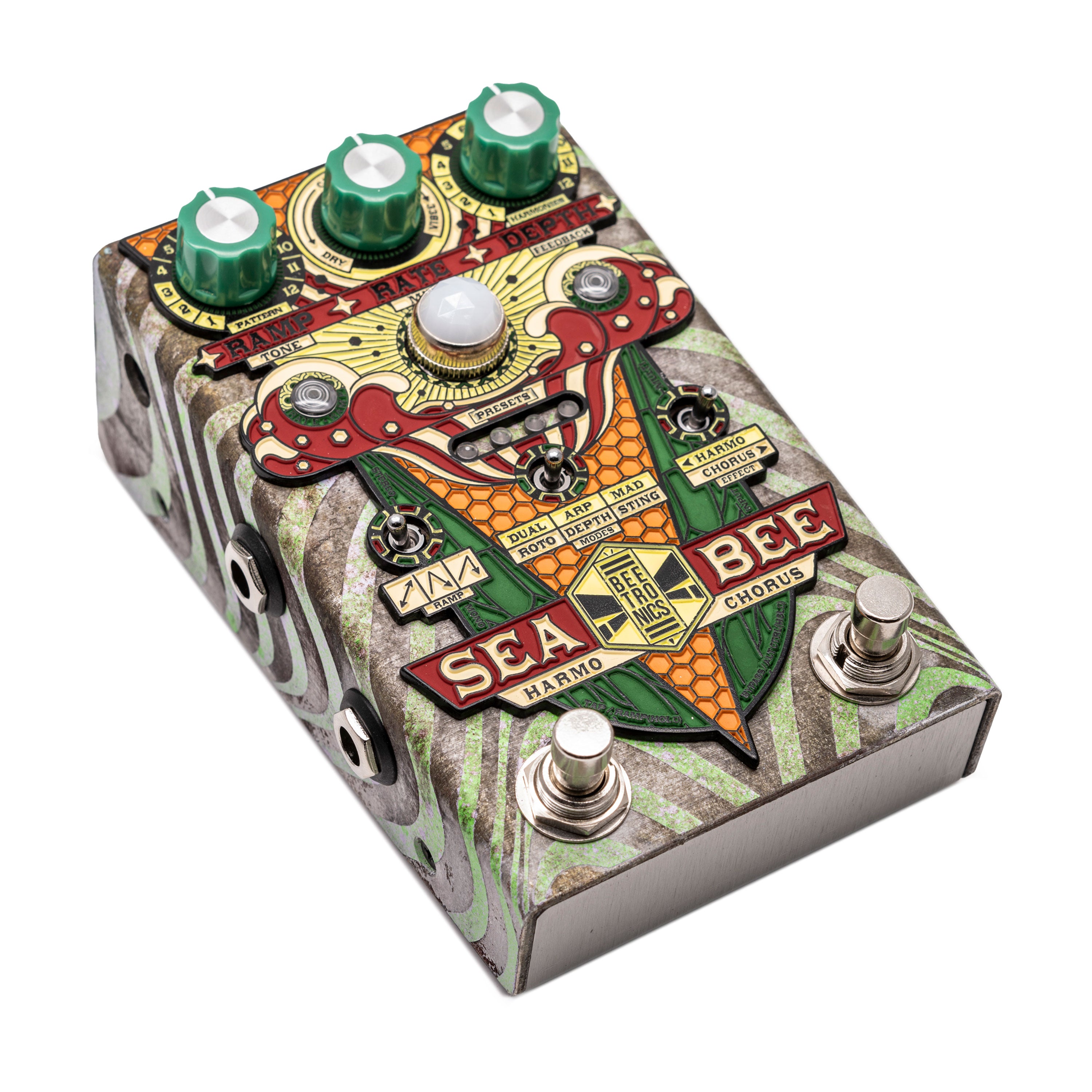 Beetronics Custom Shop #089 Seabee Harmochorus Pedal Effects and Pedals / Chorus and Vibrato