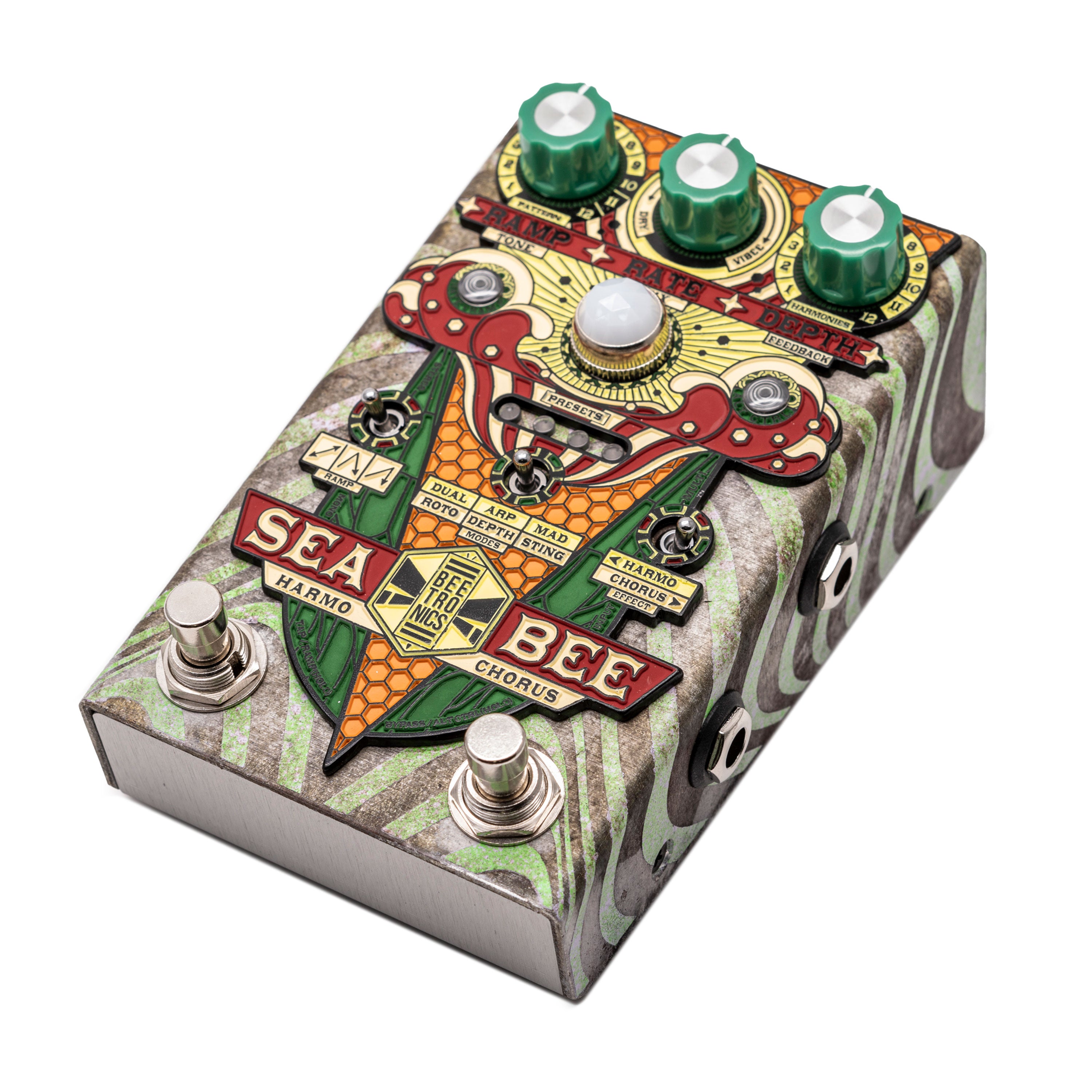 Beetronics Custom Shop #089 Seabee Harmochorus Pedal Effects and Pedals / Chorus and Vibrato
