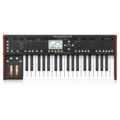 Behringer DeepMind 6True Analog 6-Voice Polyphonic Synthesizer Keyboards and Synths / Synths / Analog Synths