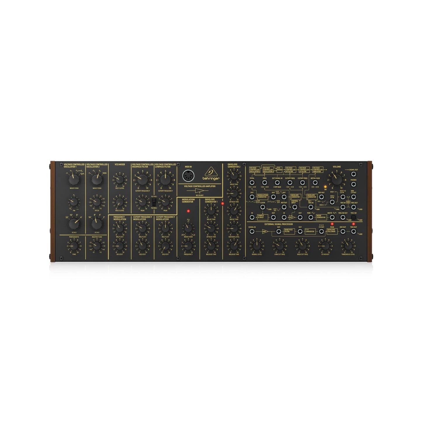 Behringer K-2 Analog and Semi-Modular Synthesizer Keyboards and Synths / Synths / Analog Synths