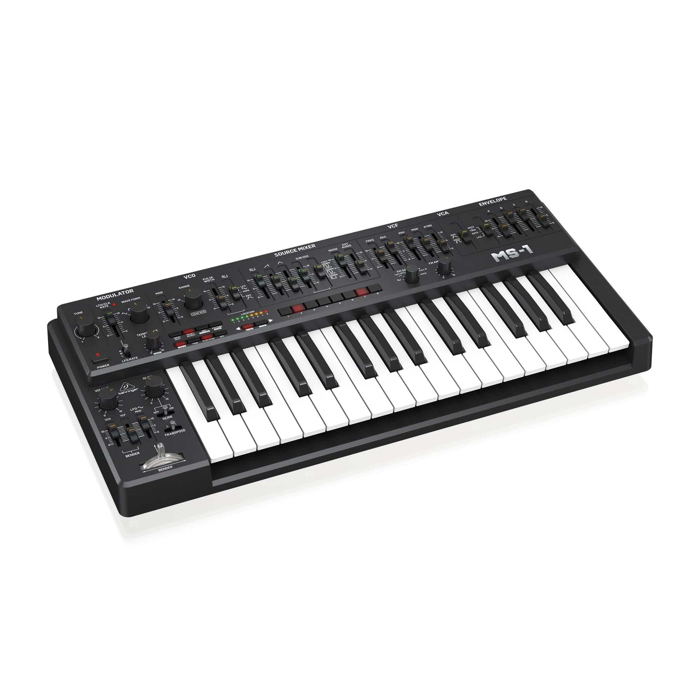 Behringer MS-1-BK Analog Synthesizer Black Keyboards and Synths / Synths / Analog Synths