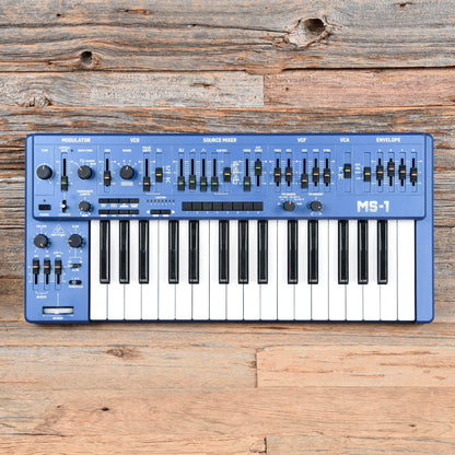 Behringer MS-1-BU Analog Synthesizer Blue Keyboards and Synths / Synths / Analog Synths