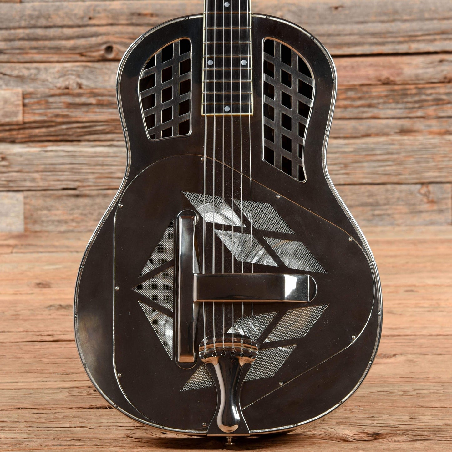 Beltona Tricone Resonator Chrome Acoustic Guitars / Resonator