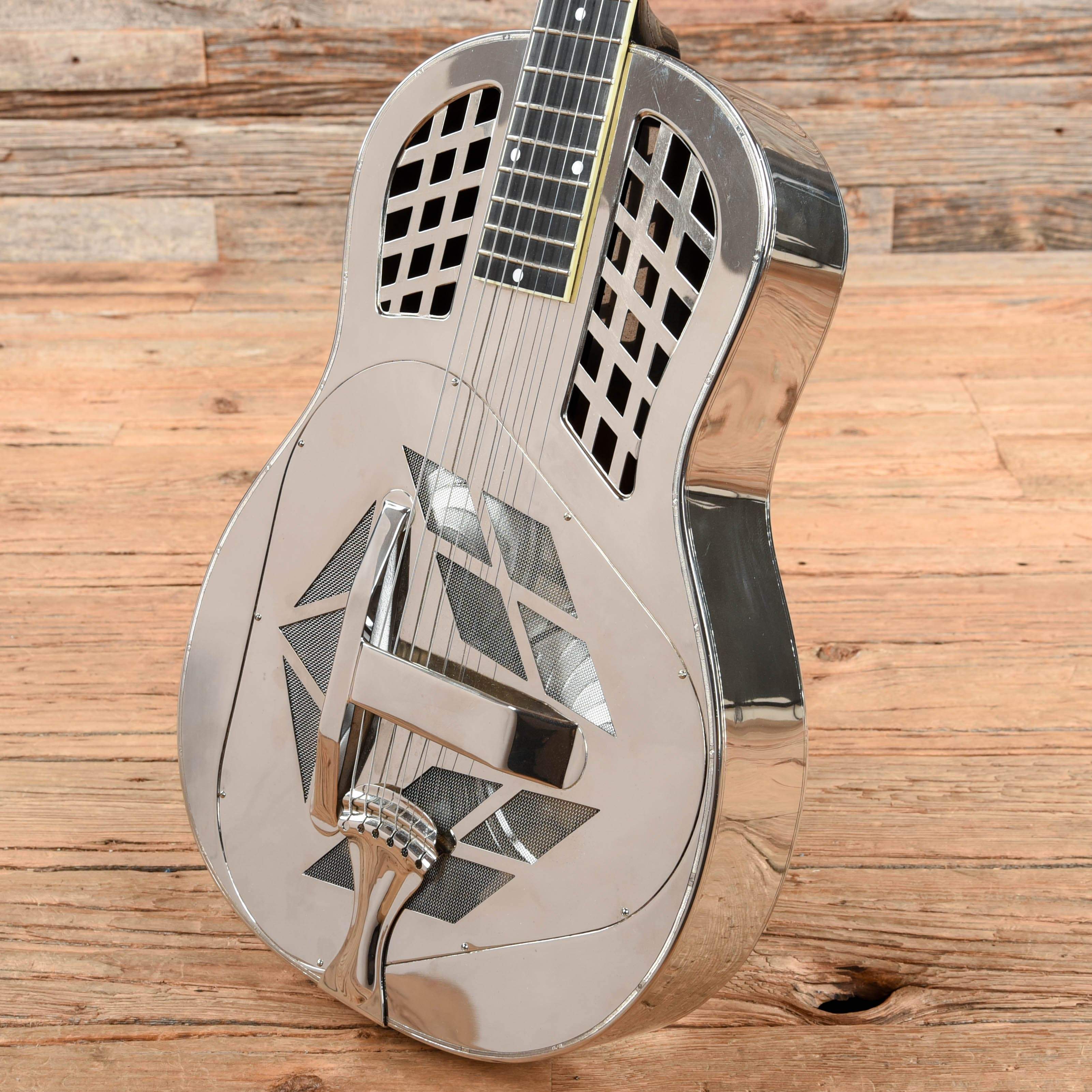Beltona Tricone Resonator Chrome Acoustic Guitars / Resonator