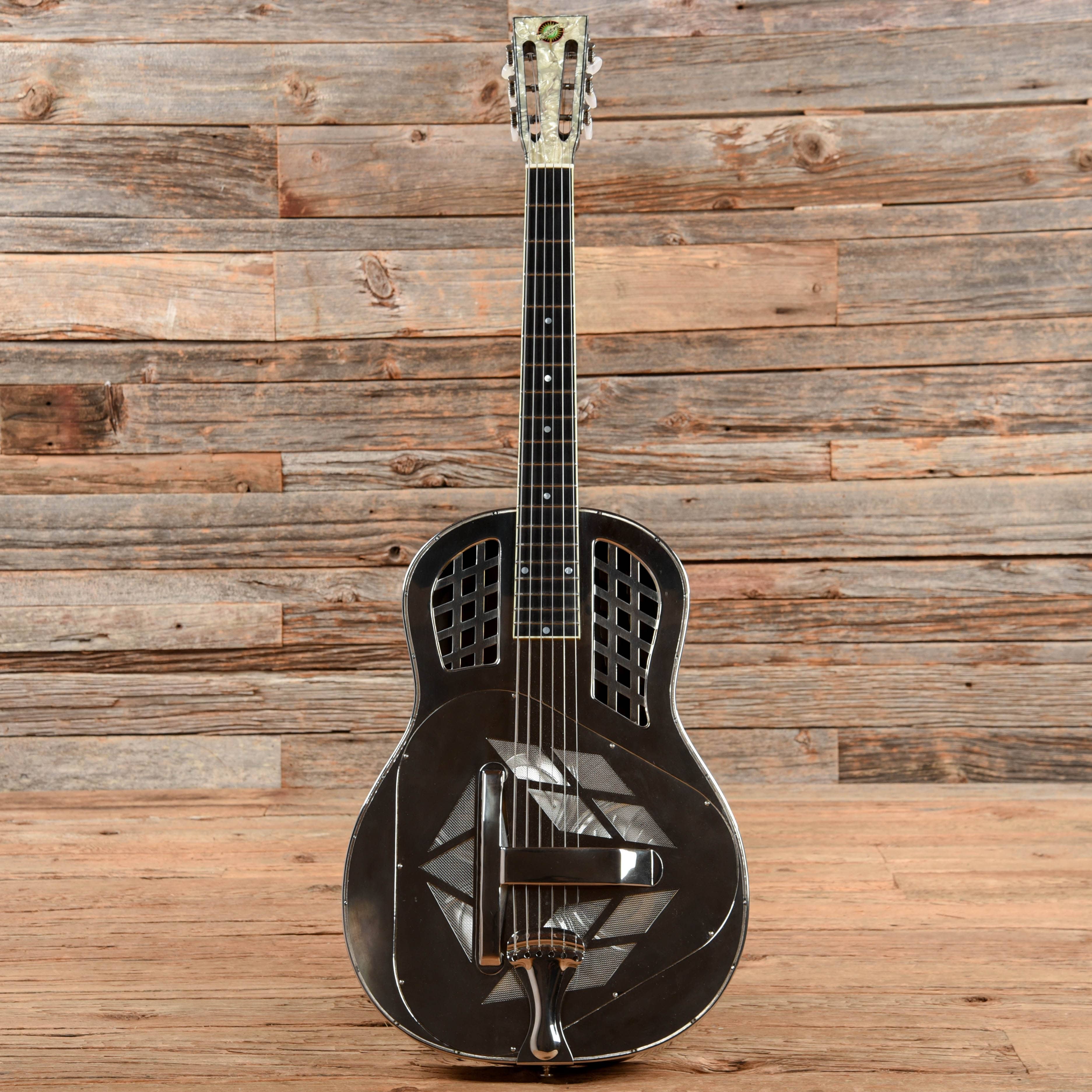 Beltona Tricone Resonator Chrome Acoustic Guitars / Resonator