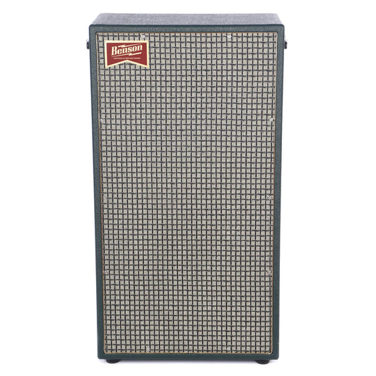 Benson Vincent 2x12 16 ohms Speaker Cabinet Green Tolex Amps / Guitar Cabinets
