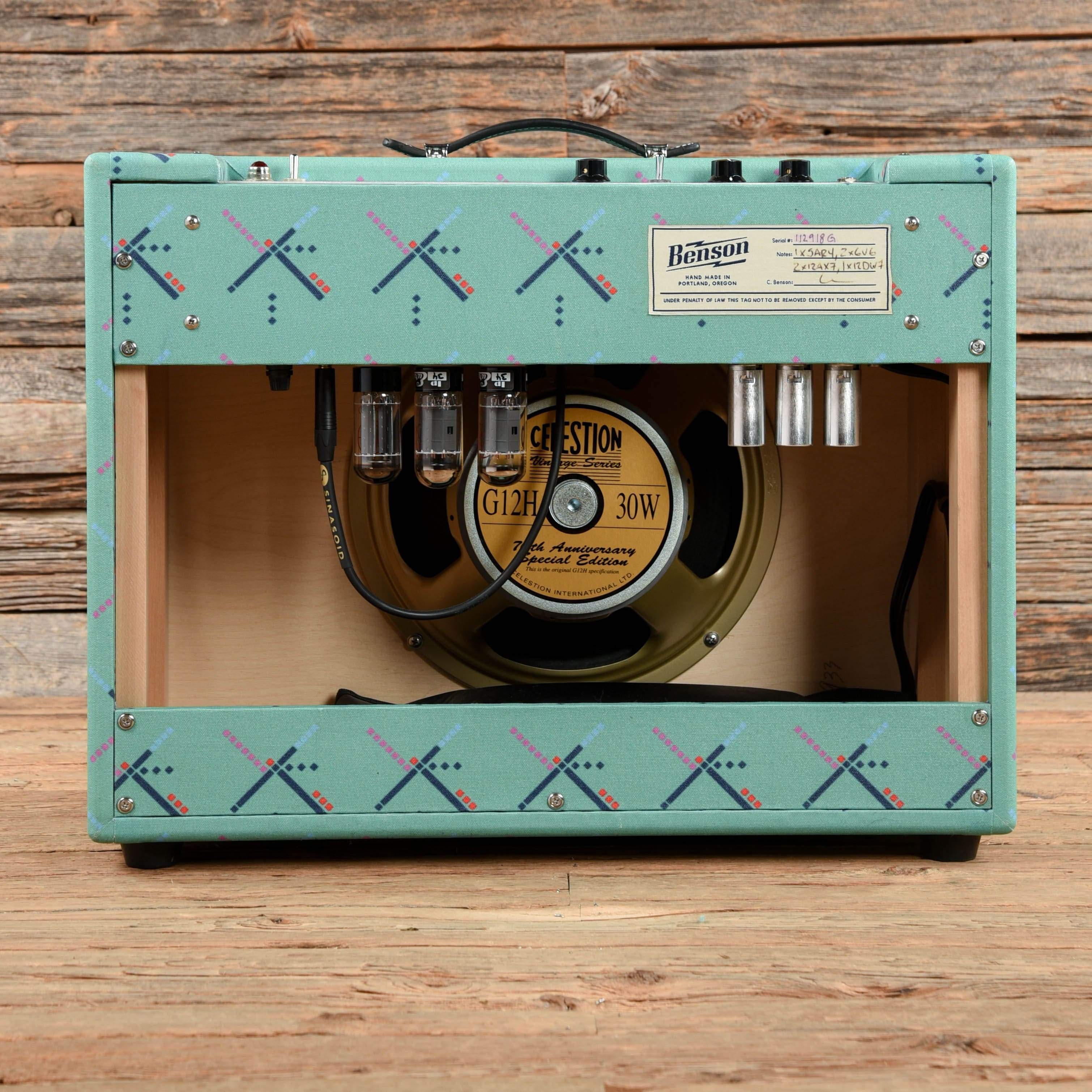 Benson Monarch Reverb 15-Watt 1x12