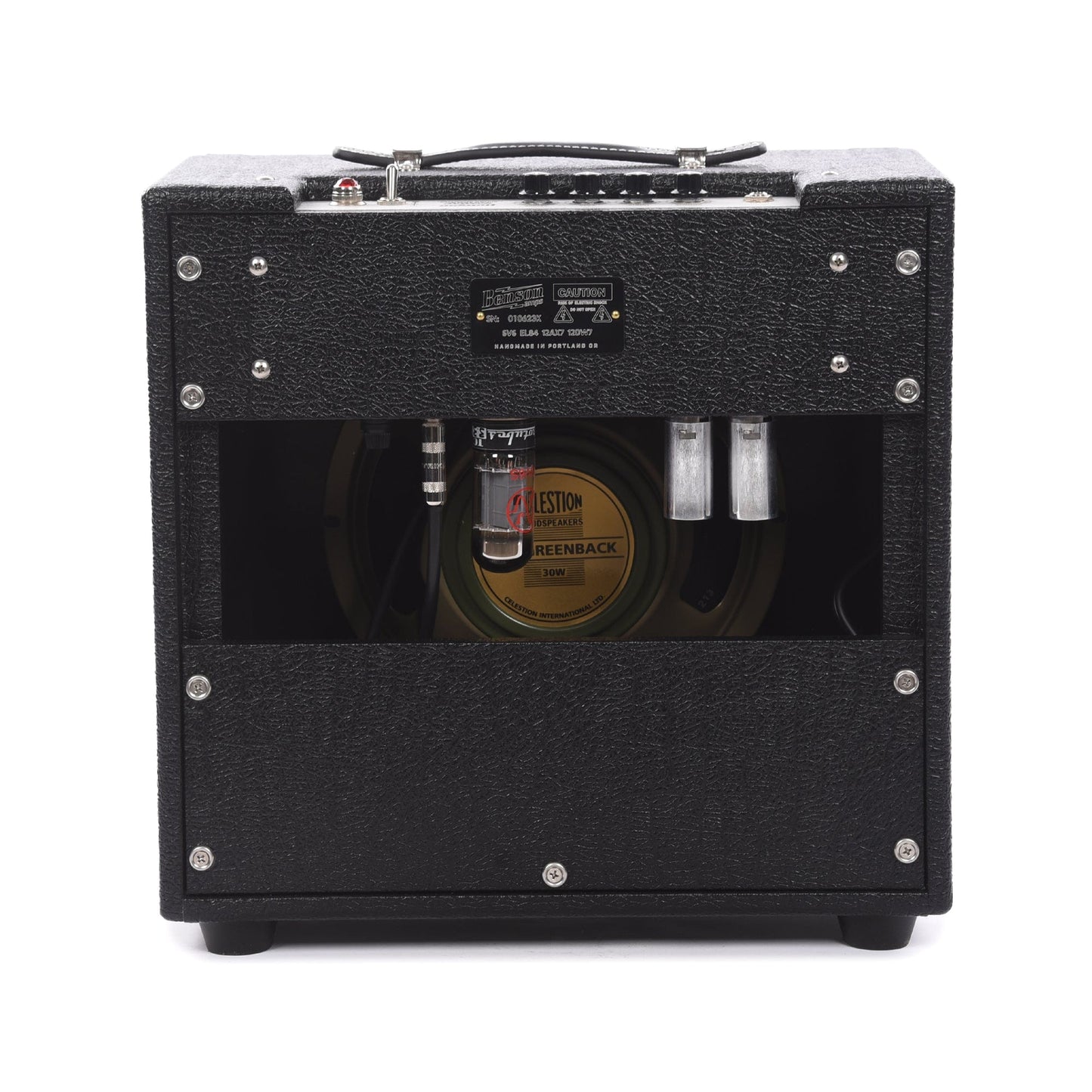 Benson Nathan Junior Reverb 5W 1x10 Combo Amp Black Tolex w/ Oxblood Grill Amps / Guitar Combos