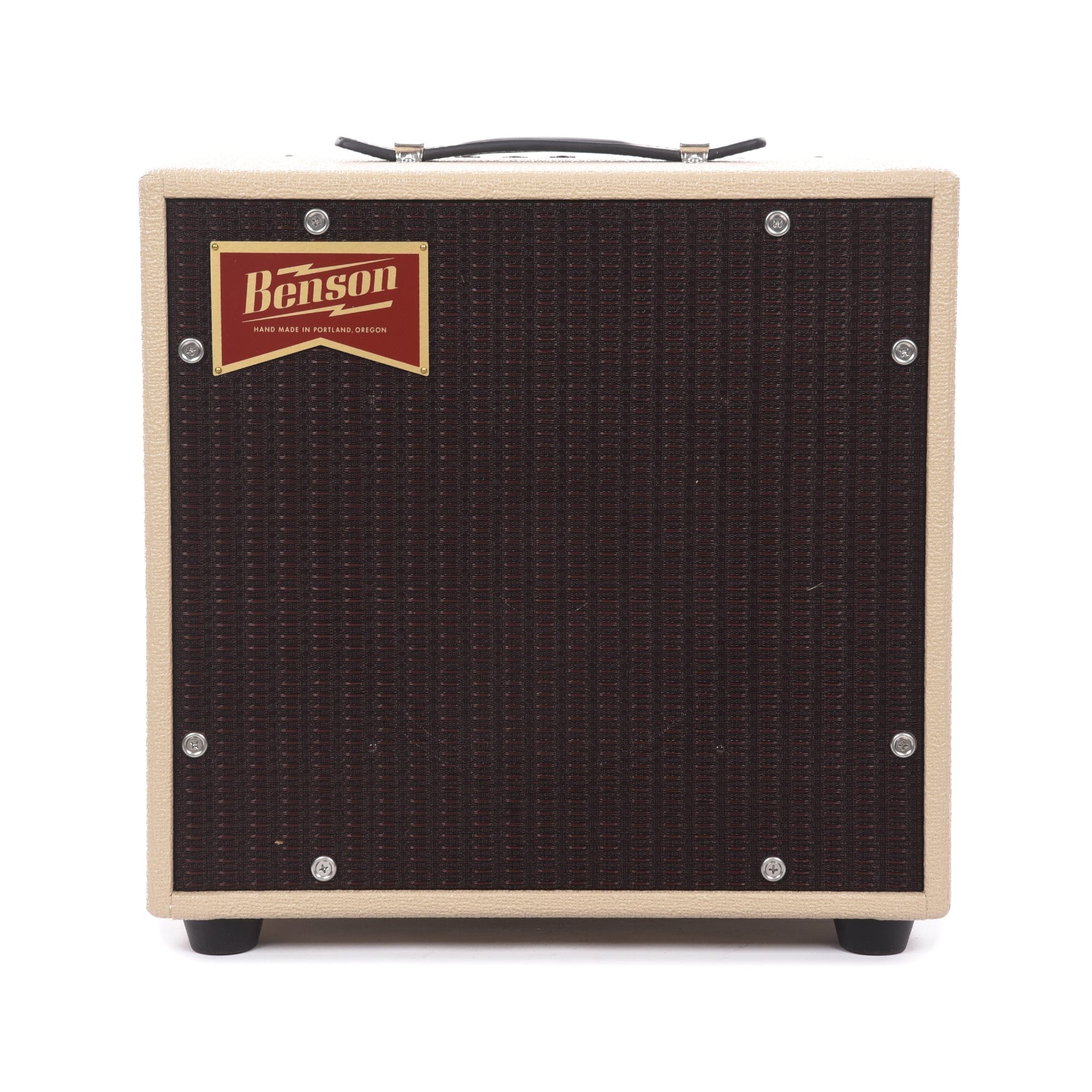Benson Nathan Junior Reverb 5W 1x10 Combo Amp Blonde Tolex w/ Purple Grill Amps / Guitar Combos