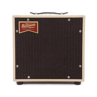 Benson Nathan Junior Reverb 5W 1x10 Combo Amp Blonde Tolex w/ Purple Grill Amps / Guitar Combos