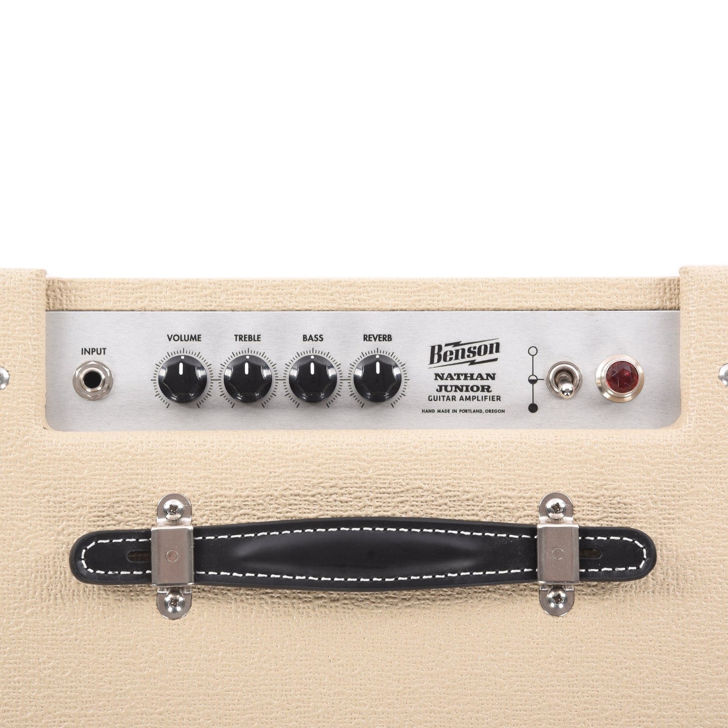Benson Nathan Junior Reverb 5W 1x10 Combo Amp Blonde Tolex w/ Purple Grill Amps / Guitar Combos