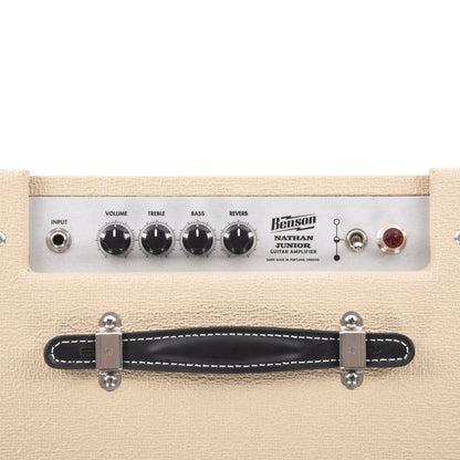 Benson Nathan Junior Reverb 5W 1x10 Combo Amp Blonde Tolex w/ Purple Grill Amps / Guitar Combos
