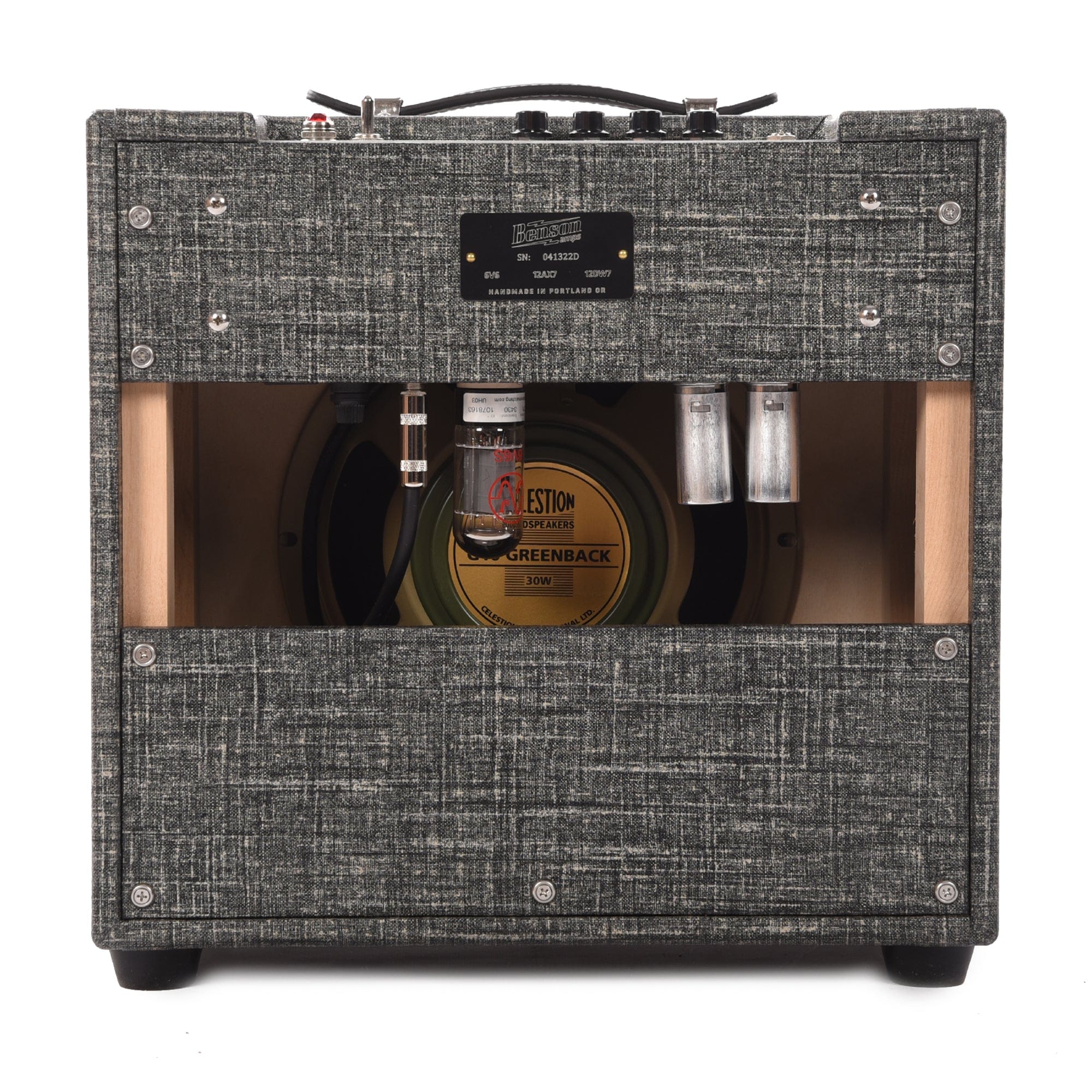 Benson Nathan Junior Reverb 5W 1x10 Combo Amp Night Moves w/Celestion Greenback Amps / Guitar Combos