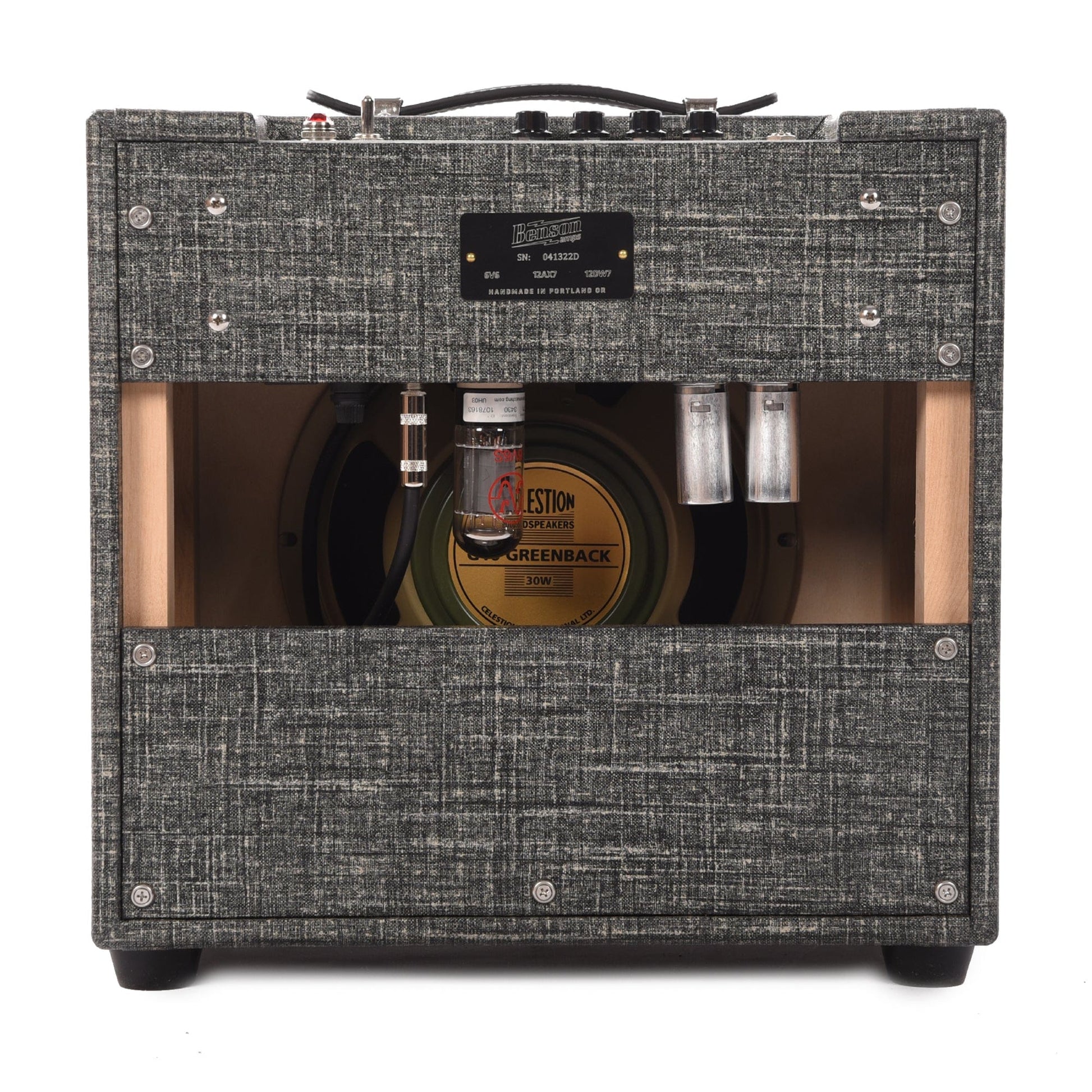 Benson Nathan Junior Reverb 5W 1x10 Combo Amp Night Moves w/Celestion Greenback Amps / Guitar Combos
