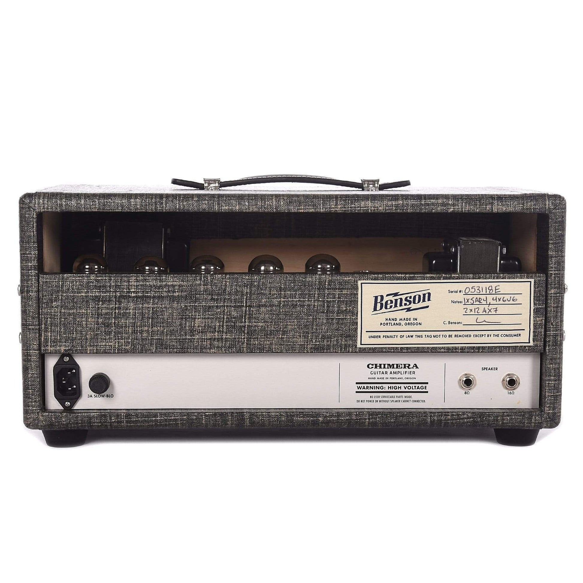 Benson Chimera 30W Guitar Amp Head Night Moves Amps / Guitar Heads