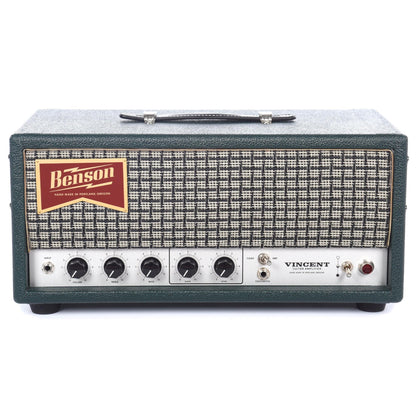 Benson Vincent 30w Guitar Amp Head Green Tolex Amps / Guitar Heads