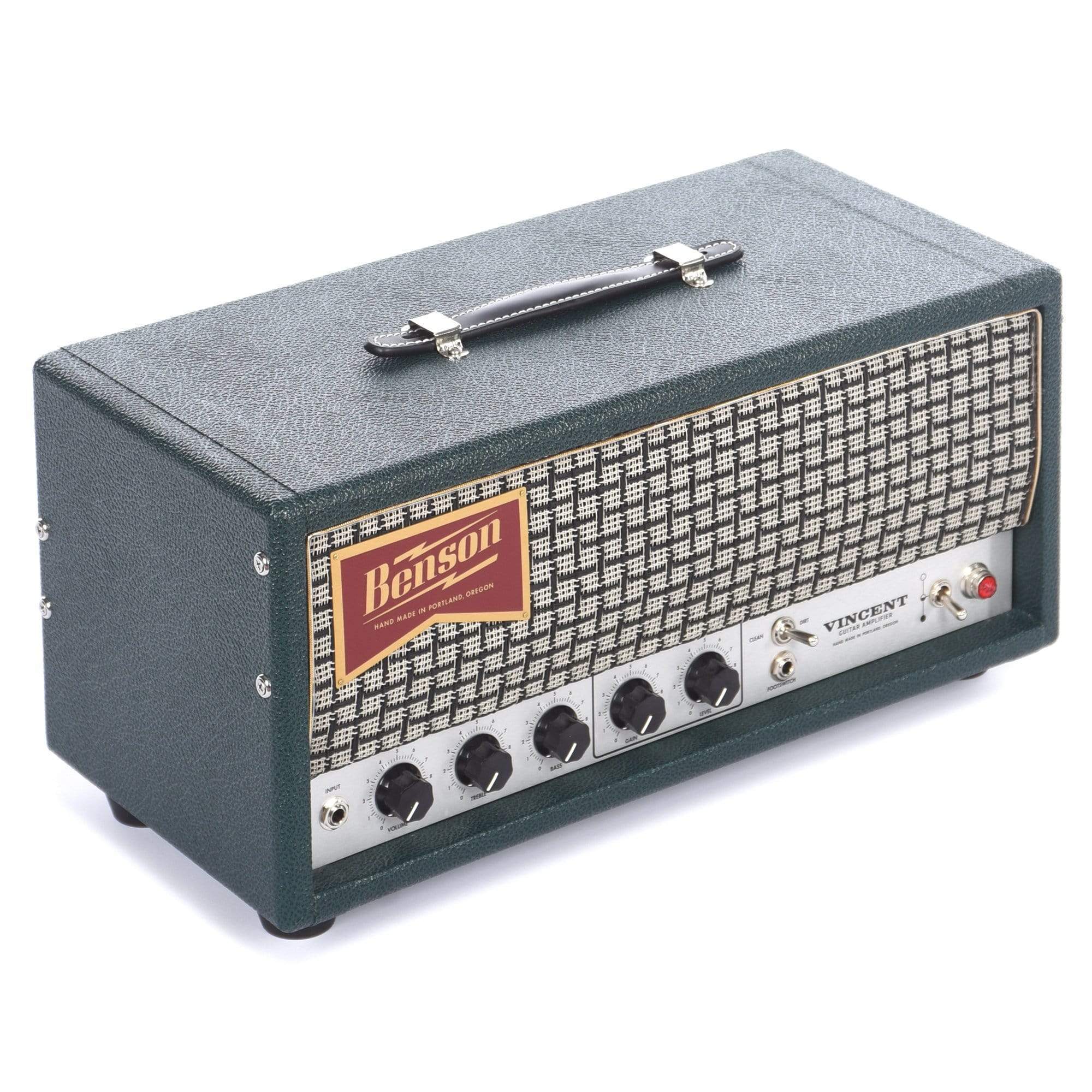 Benson Vincent 30w Guitar Amp Head Green Tolex Amps / Guitar Heads