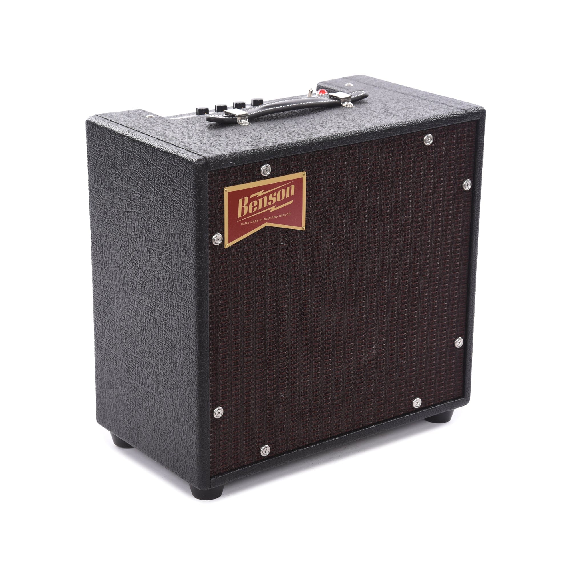 Benson Vinny Reverb 1x12 Combo Amp Black w/ Oxblood Grill