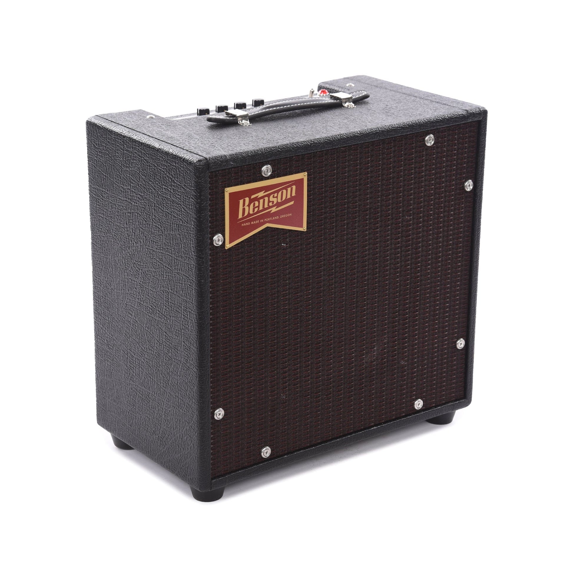 Benson Vinny Reverb 1x12 Combo Amp Black w/ Oxblood Grill