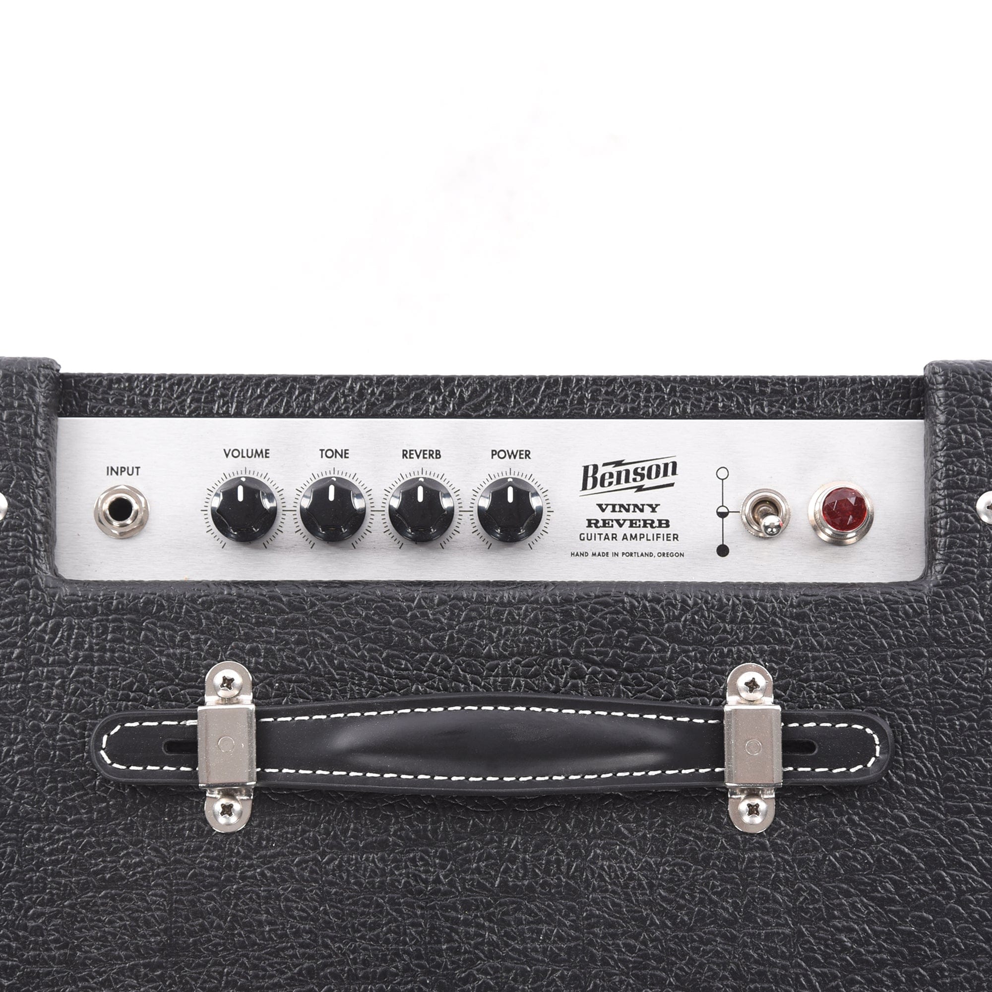 Benson Vinny Reverb 1x12 Combo Amp Black w/ Oxblood Grill