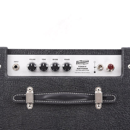 Benson Vinny Reverb 1x12 Combo Amp Black w/ Oxblood Grill