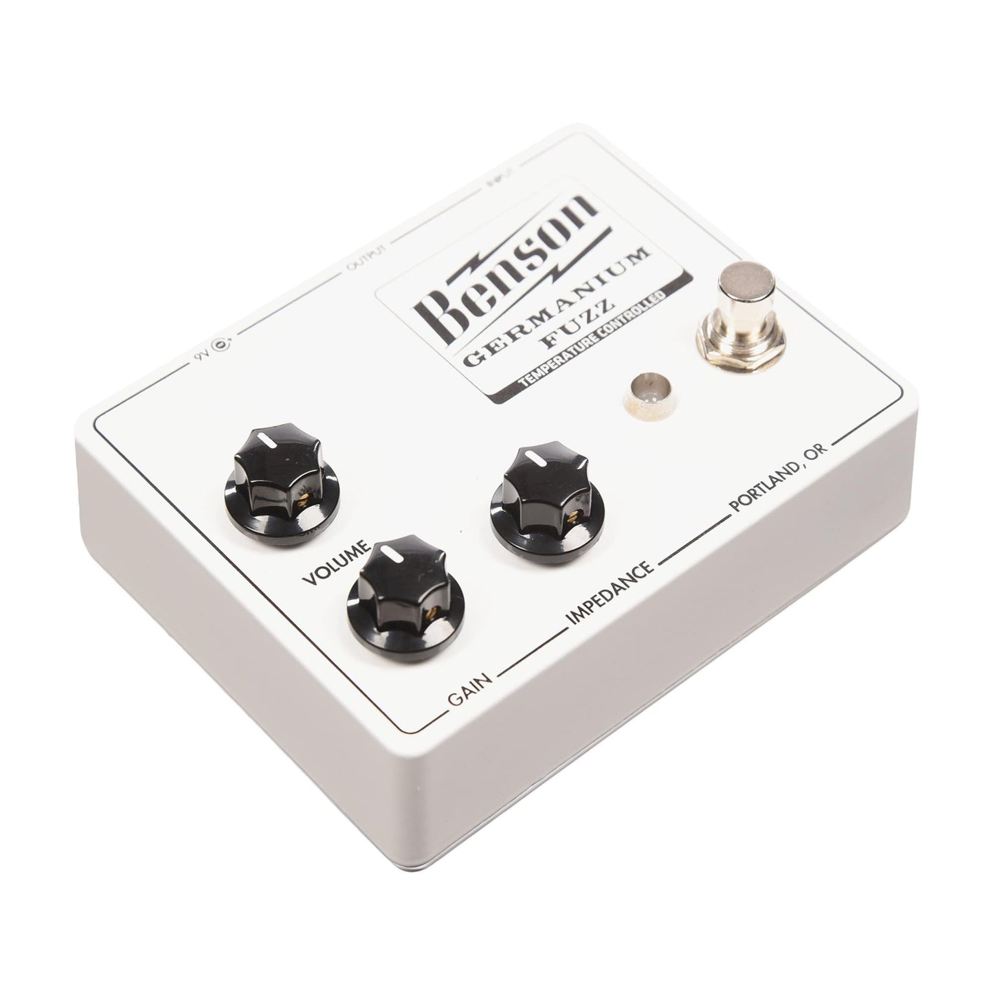 Benson Germanium Fuzz Solar White Effects and Pedals / Fuzz