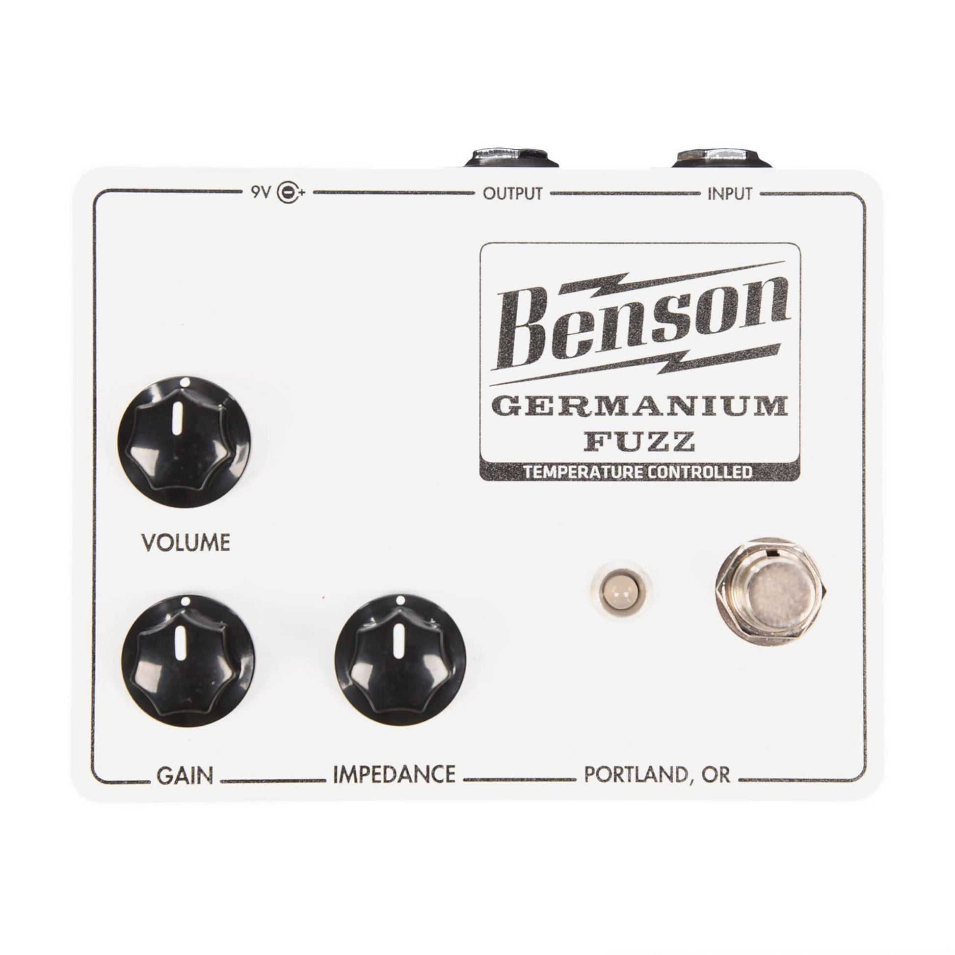 Benson Germanium Fuzz Solar White Effects and Pedals / Fuzz