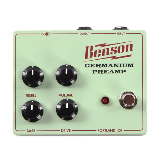 Benson Amps Germanium Preamp Pedal Effects and Pedals / Overdrive and Boost