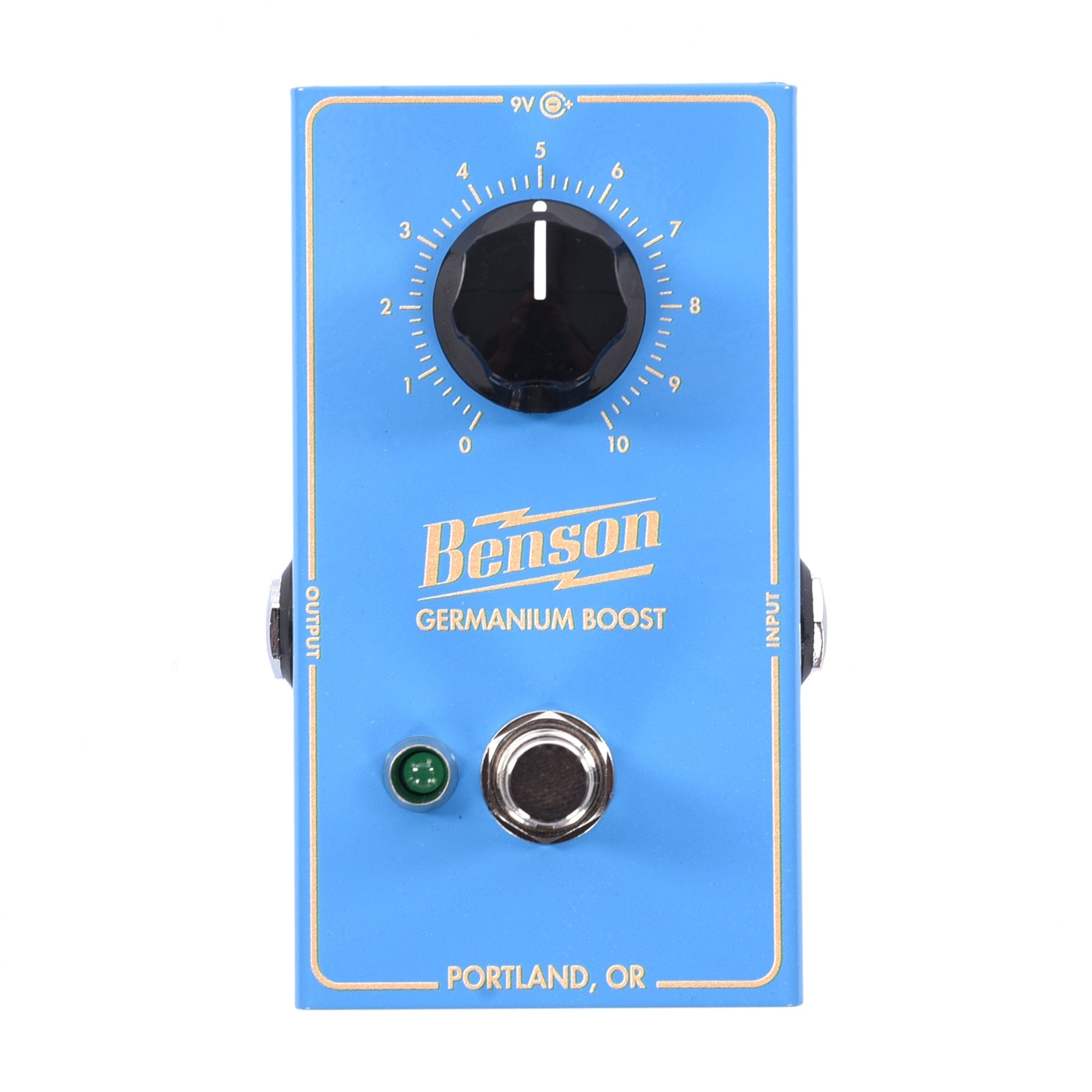 Benson Germanium Boost Pedal Blue Effects and Pedals / Overdrive and Boost