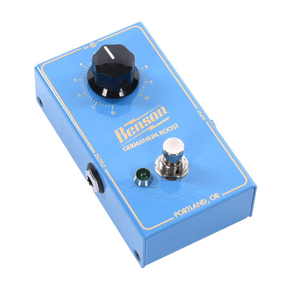 Benson Germanium Boost Pedal Blue Effects and Pedals / Overdrive and Boost