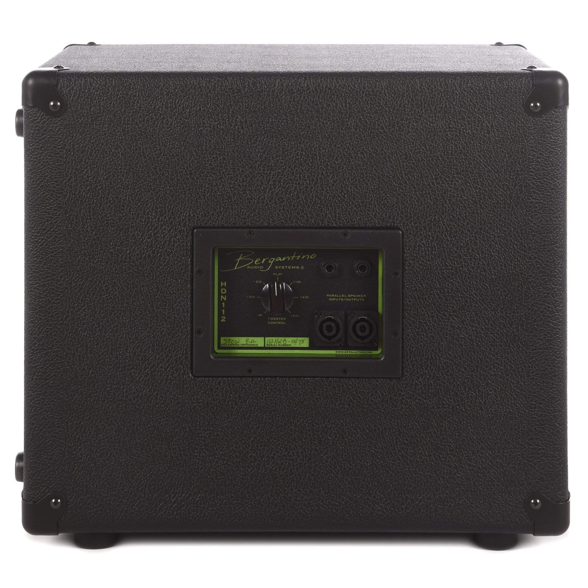 Bergantino HDN112 Loudspeaker 8ohm 1x12 Cabinet Black Amps / Bass Cabinets