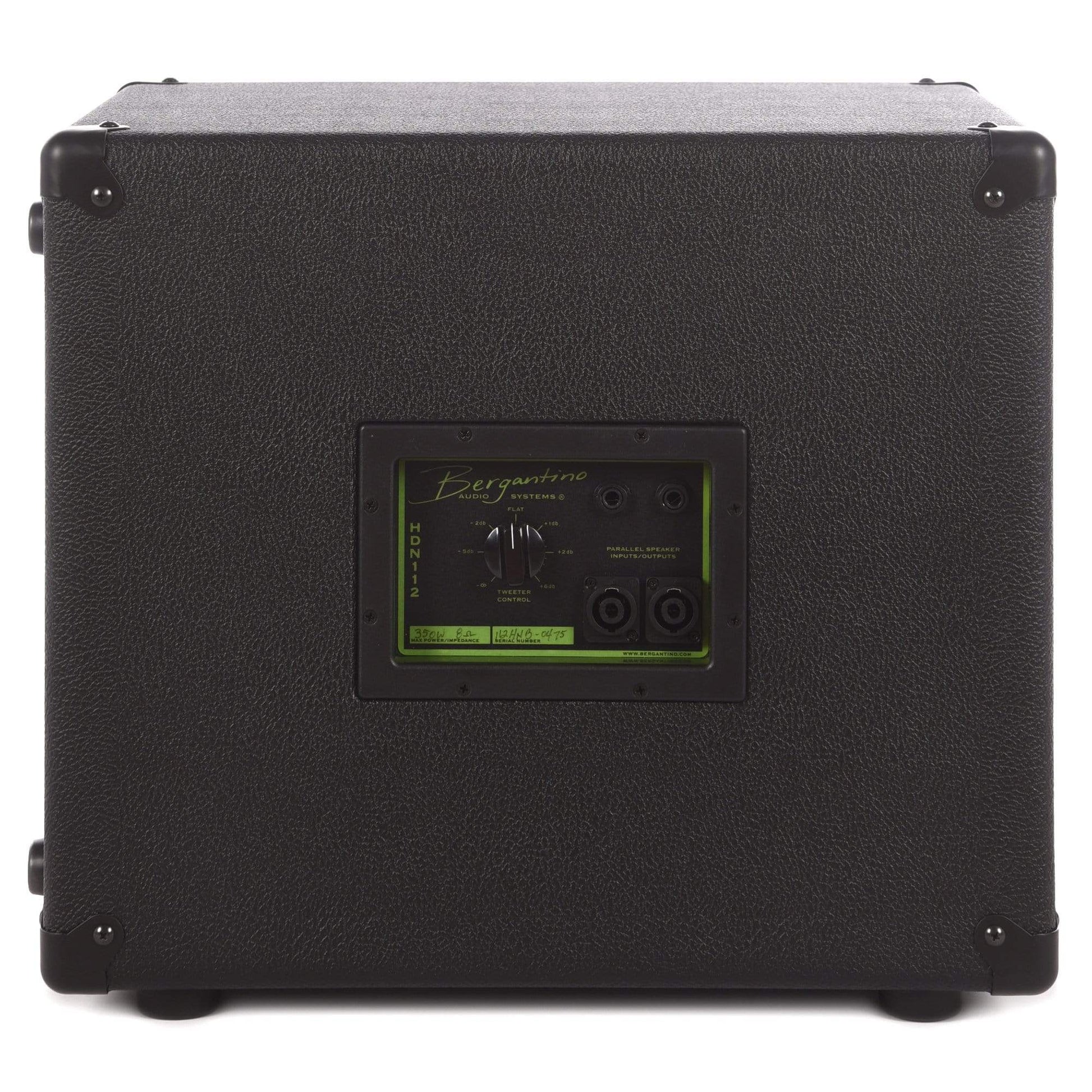 Bergantino HDN112 Loudspeaker 8ohm 1x12 Cabinet Black USED Amps / Bass Cabinets