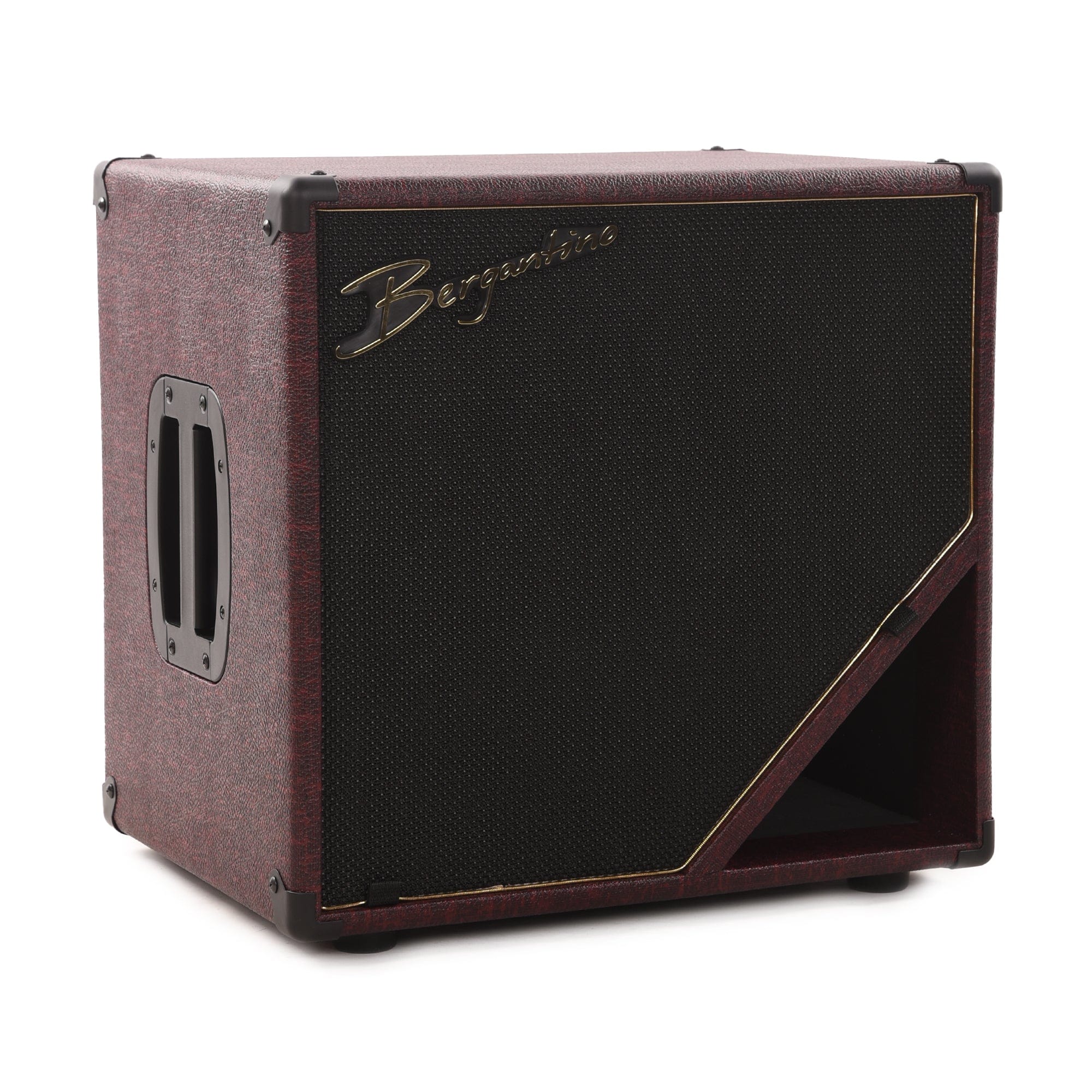 Bergantino Reference II Series 1x12 8 ohm Bass Amp Cabinet Burgundy Amps / Bass Cabinets