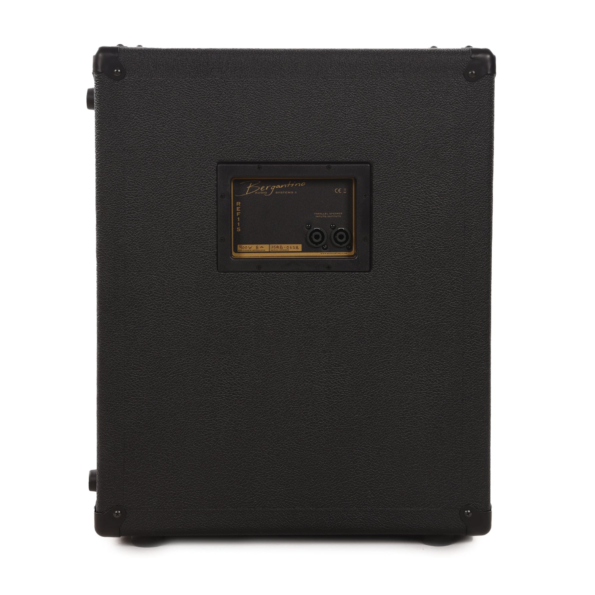 Bergantino Reference II Series 1x15 8 ohm Bass Amp Cabinet Black Amps / Bass Combos