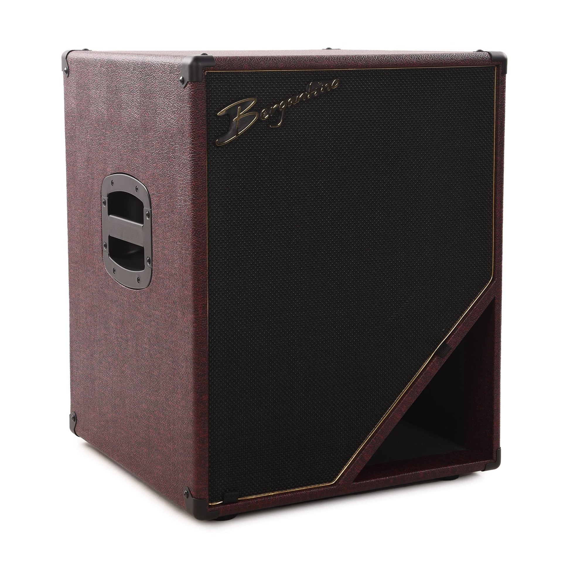 Bergantino Reference II Series 1x15 8 ohm Bass Amp Cabinet Burgundy Amps / Bass Combos
