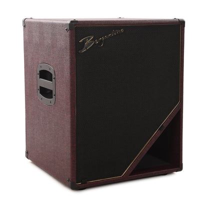 Bergantino Reference II Series 1x15 8 ohm Bass Amp Cabinet Burgundy Amps / Bass Combos