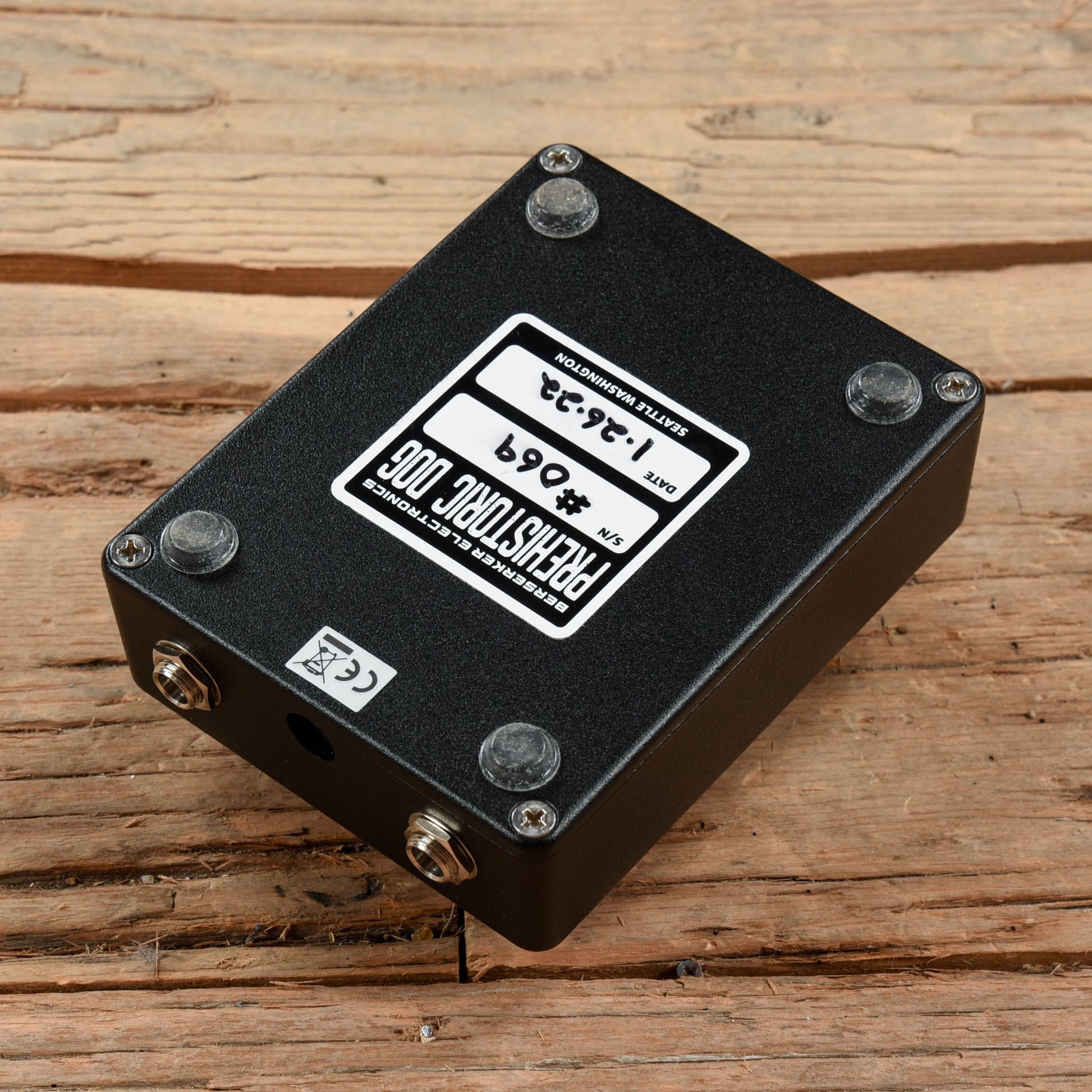 Berzerker Electronics Prehistoric Dog Effects and Pedals / Fuzz