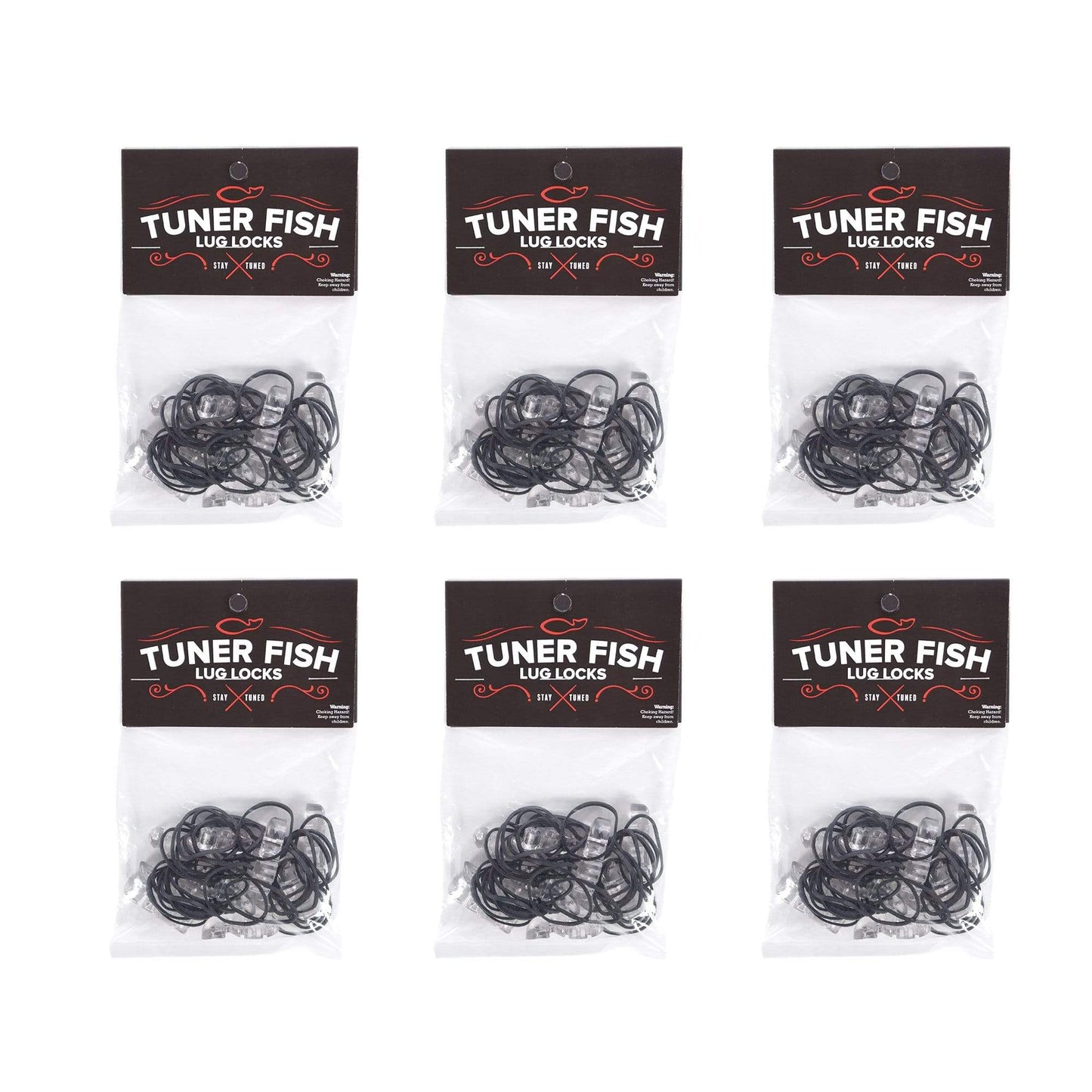 Tuner Fish Lug Locks Clear (60 Pack Bundle) Drums and Percussion / Parts and Accessories / Drum Parts