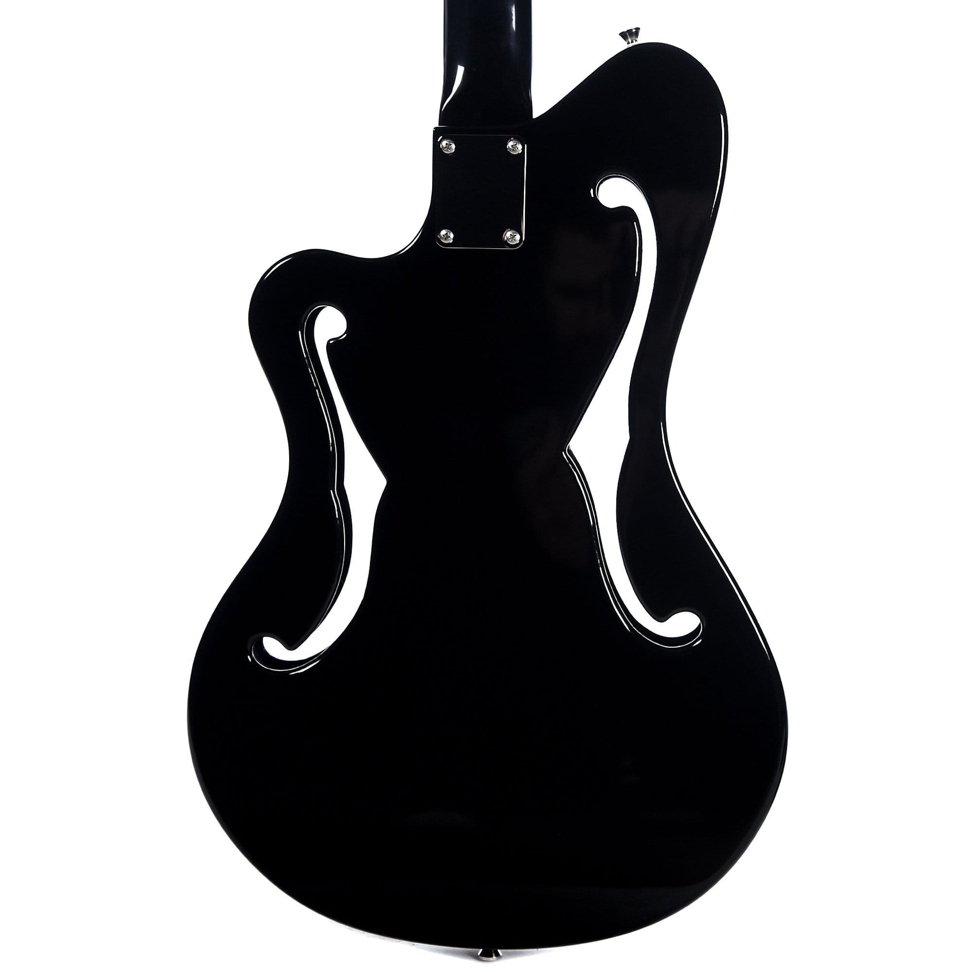 BilT Corvaire Bass Black w/3-Ply Black Pickguard Bass Guitars / 4-String