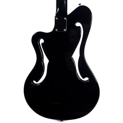 BilT Corvaire Bass Black w/3-Ply Black Pickguard Bass Guitars / 4-String