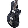 BilT Corvaire Bass Black w/3-Ply Black Pickguard Bass Guitars / 4-String