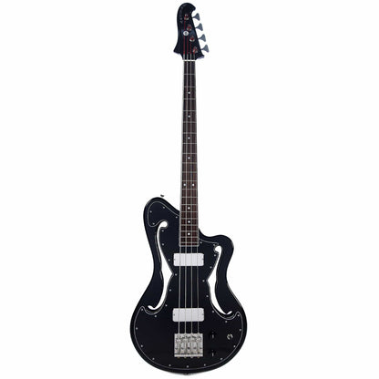BilT Corvaire Bass Black w/3-Ply Black Pickguard Bass Guitars / 4-String