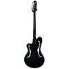 BilT Corvaire Bass Black w/3-Ply Black Pickguard Bass Guitars / 4-String
