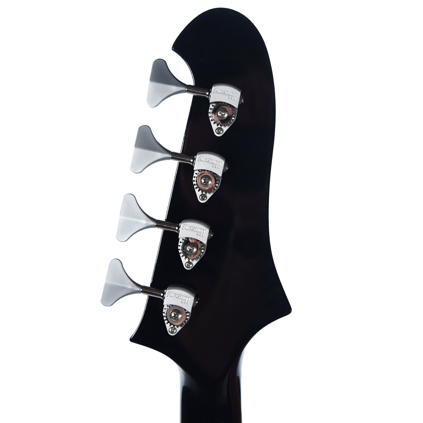 BilT Corvaire Bass Black w/3-Ply Black Pickguard Bass Guitars / 4-String