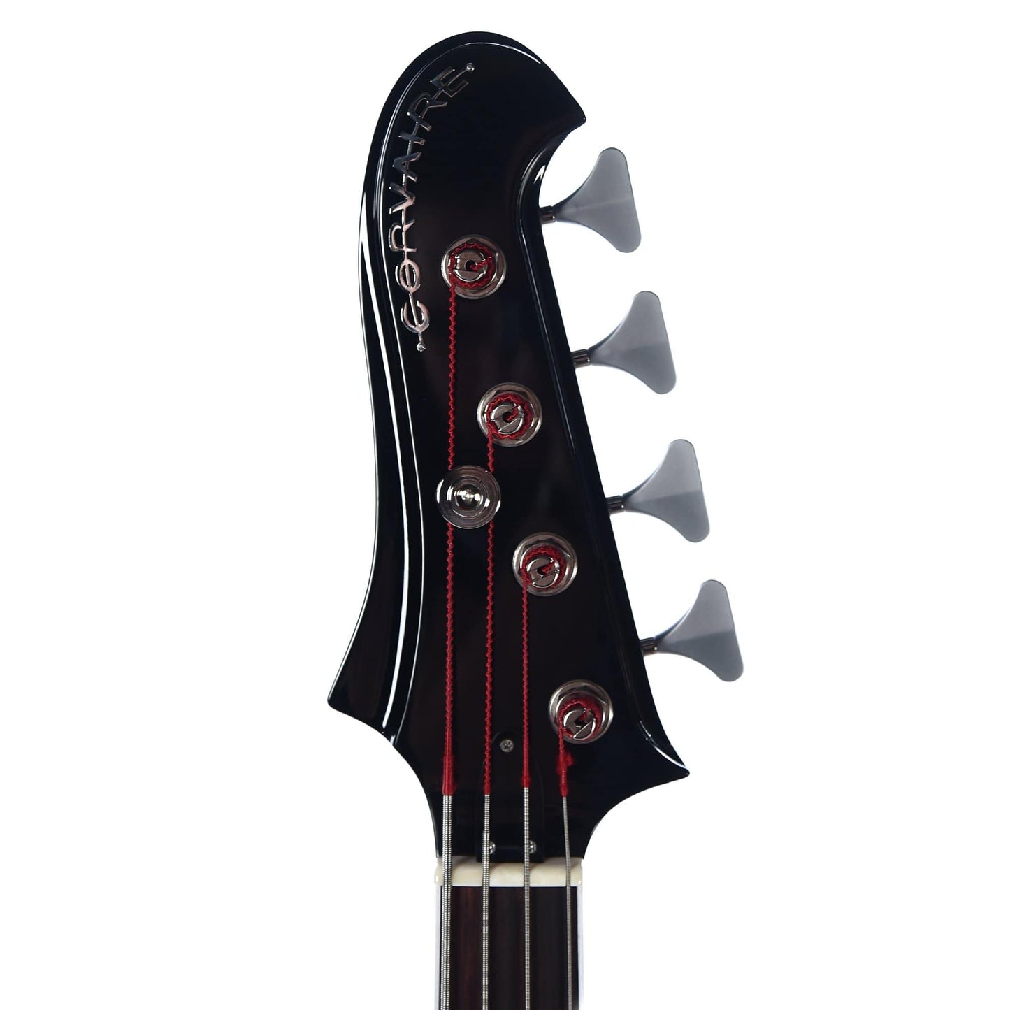 BilT Corvaire Bass Black w/3-Ply Black Pickguard Bass Guitars / 4-String