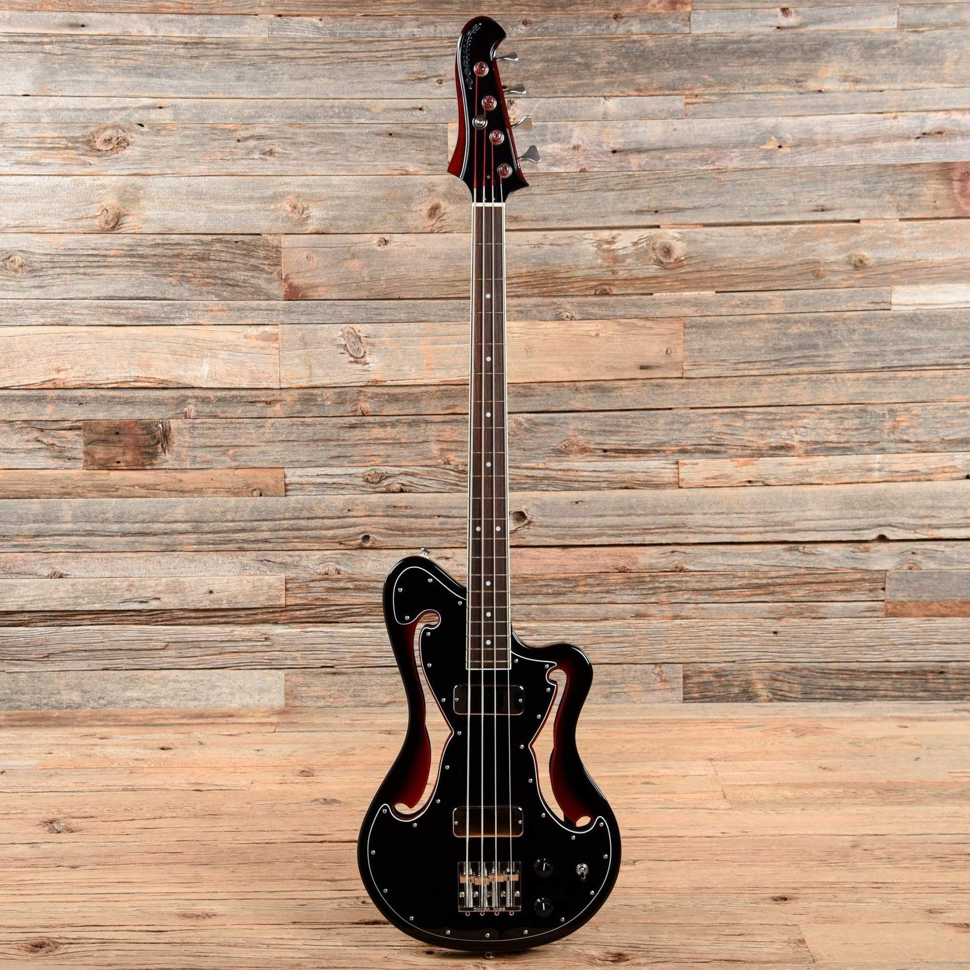 BilT Corvaire Bass Red Burst Bass Guitars / 4-String