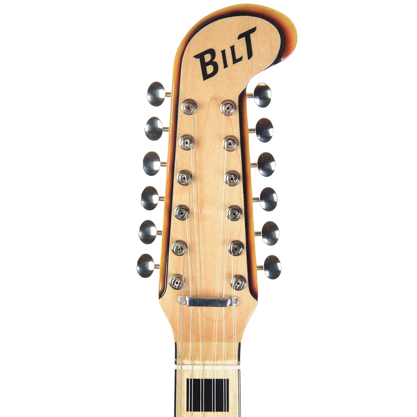 Bilt Volare 12 String 3 Tone Coronado Burst w/Lollar Goldfoil Humbuckers & Block Inlays Electric Guitars / 12-String